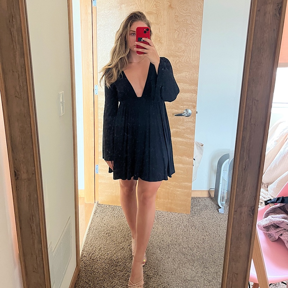 Tobi Plunge Dress